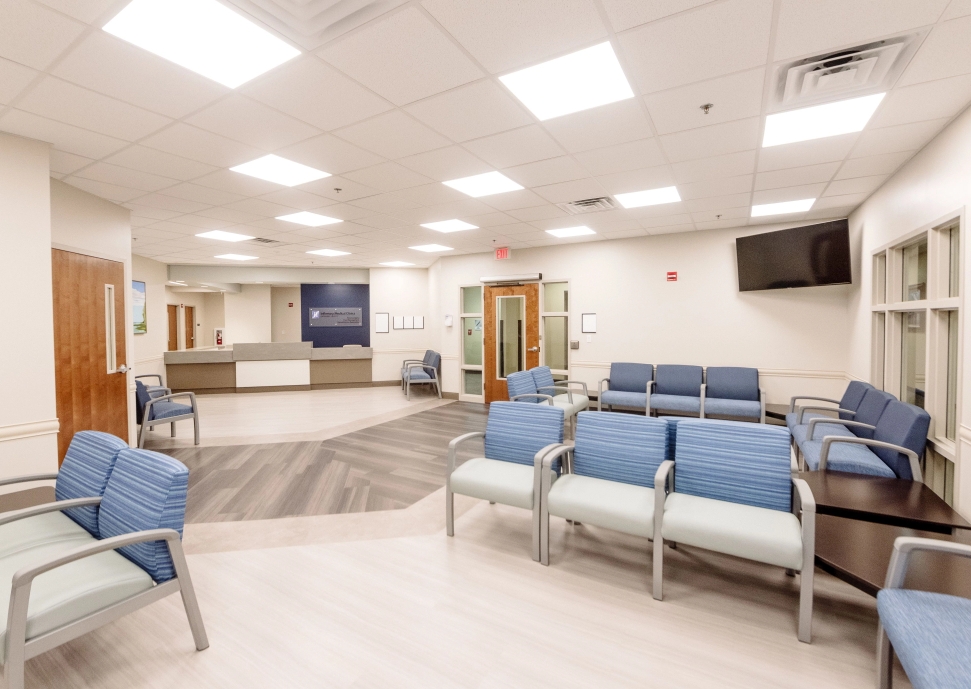 interior medical waiting room